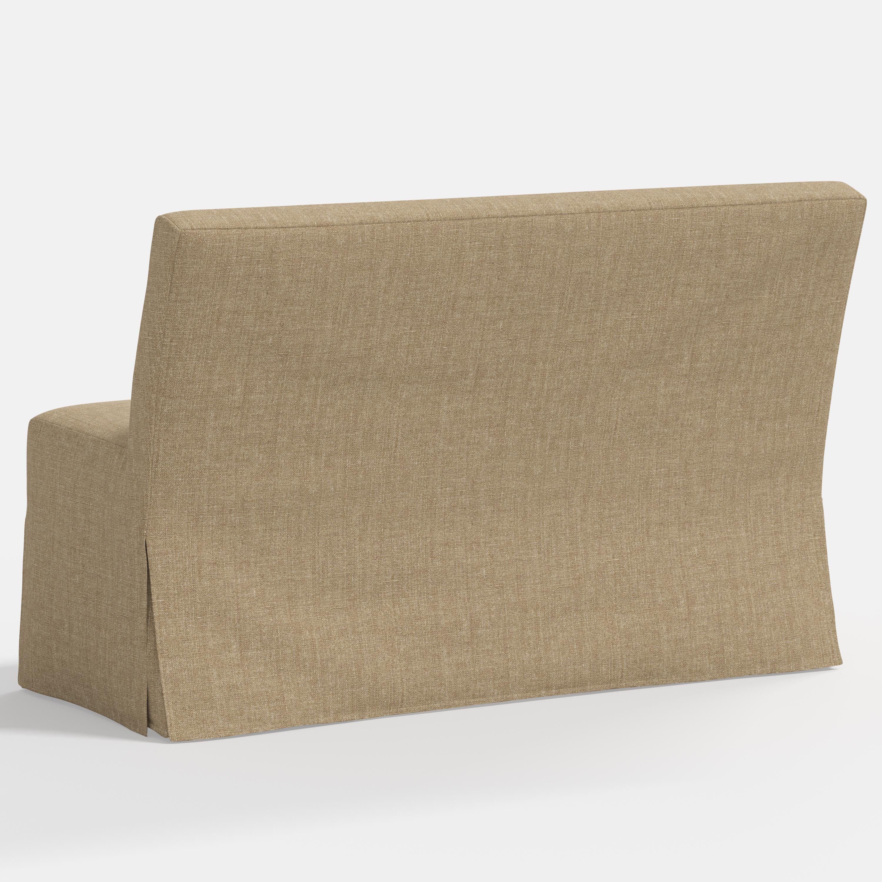 Lindy Slipcovered Dining Banquette