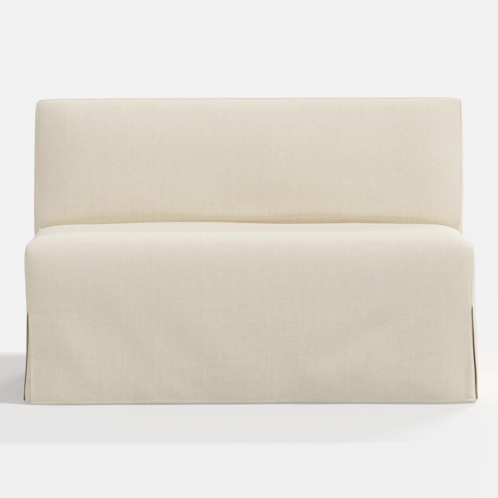Lindy Slipcovered Dining Banquette