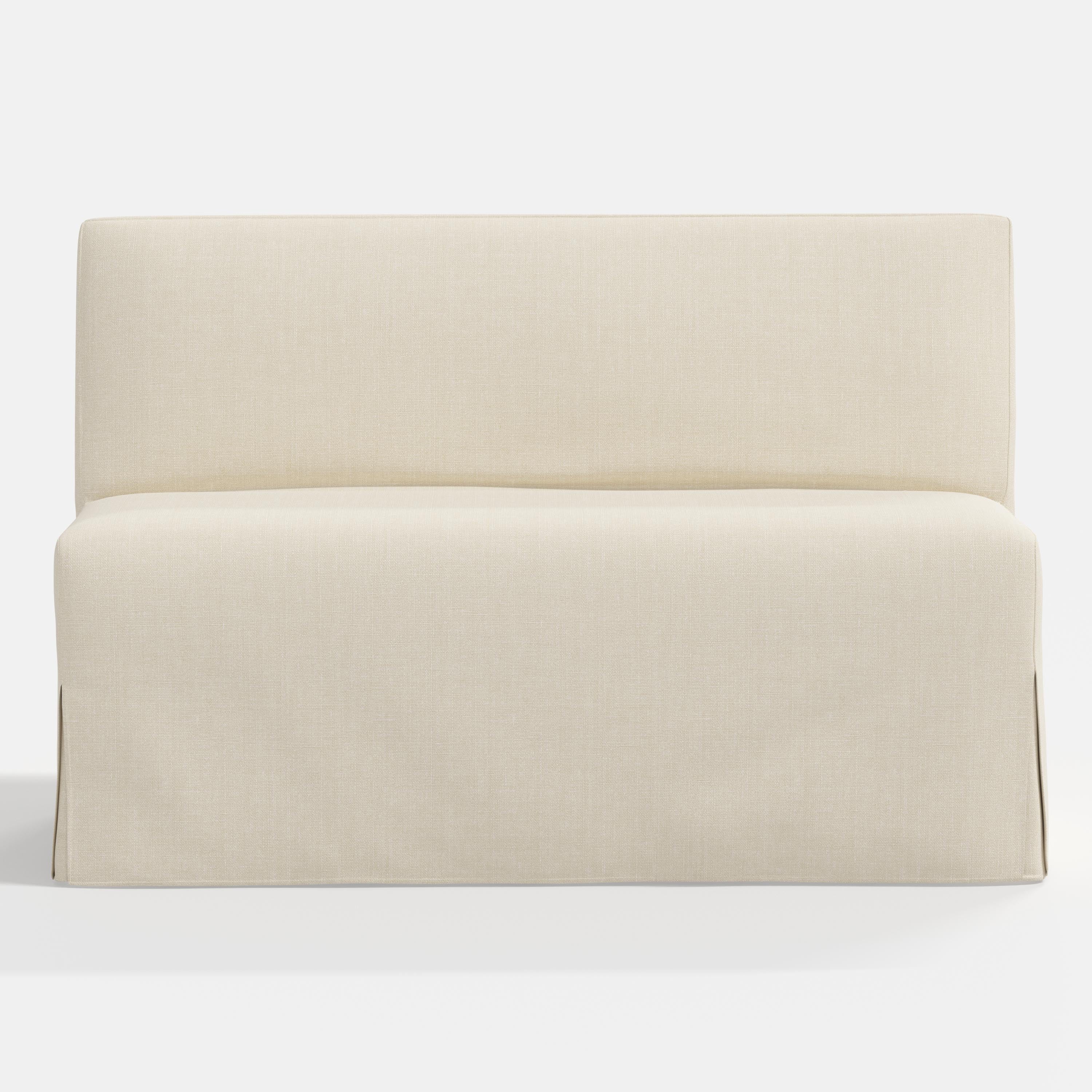 Lindy Slipcovered Dining Banquette