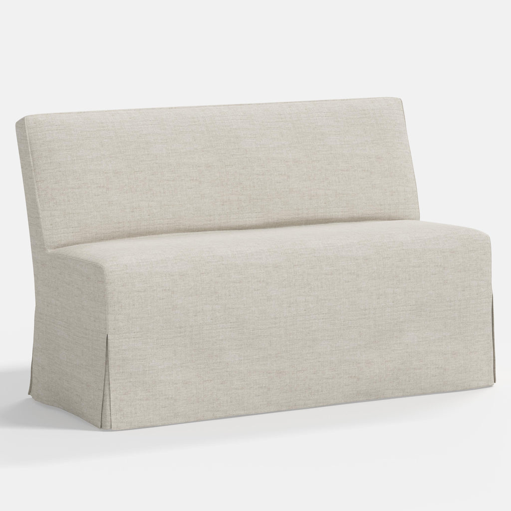 Lindy Slipcovered Dining Banquette