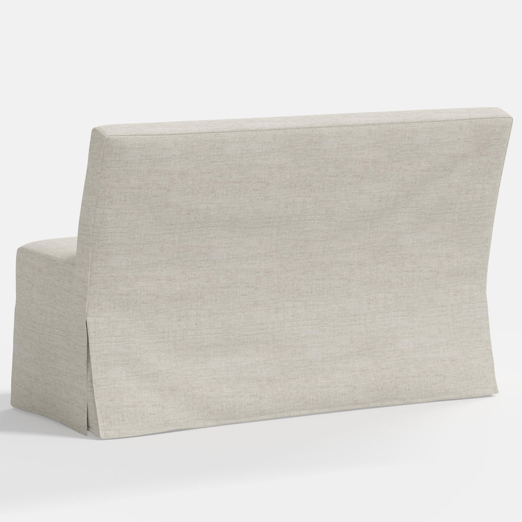 Lindy Slipcovered Dining Banquette