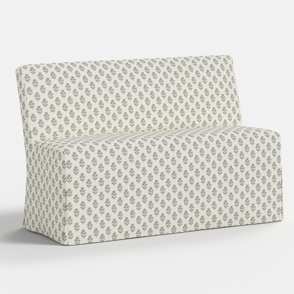 Lindy Slipcovered Dining Banquette