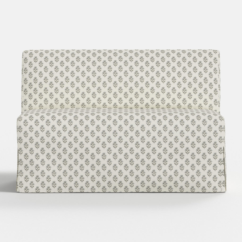 Lindy Slipcovered Dining Banquette