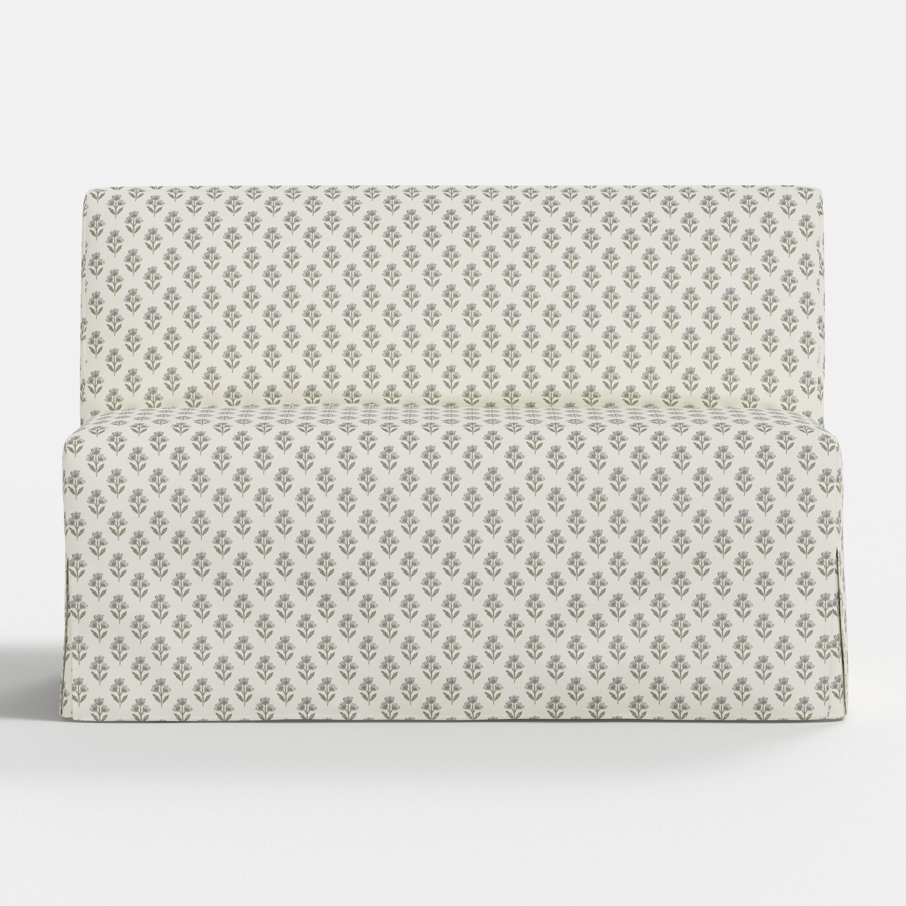 Lindy Slipcovered Dining Banquette
