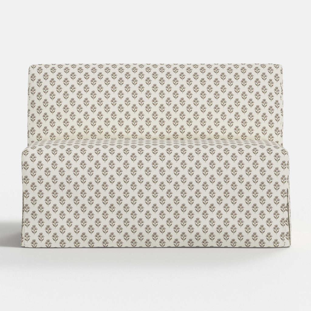 Lindy Slipcovered Dining Banquette