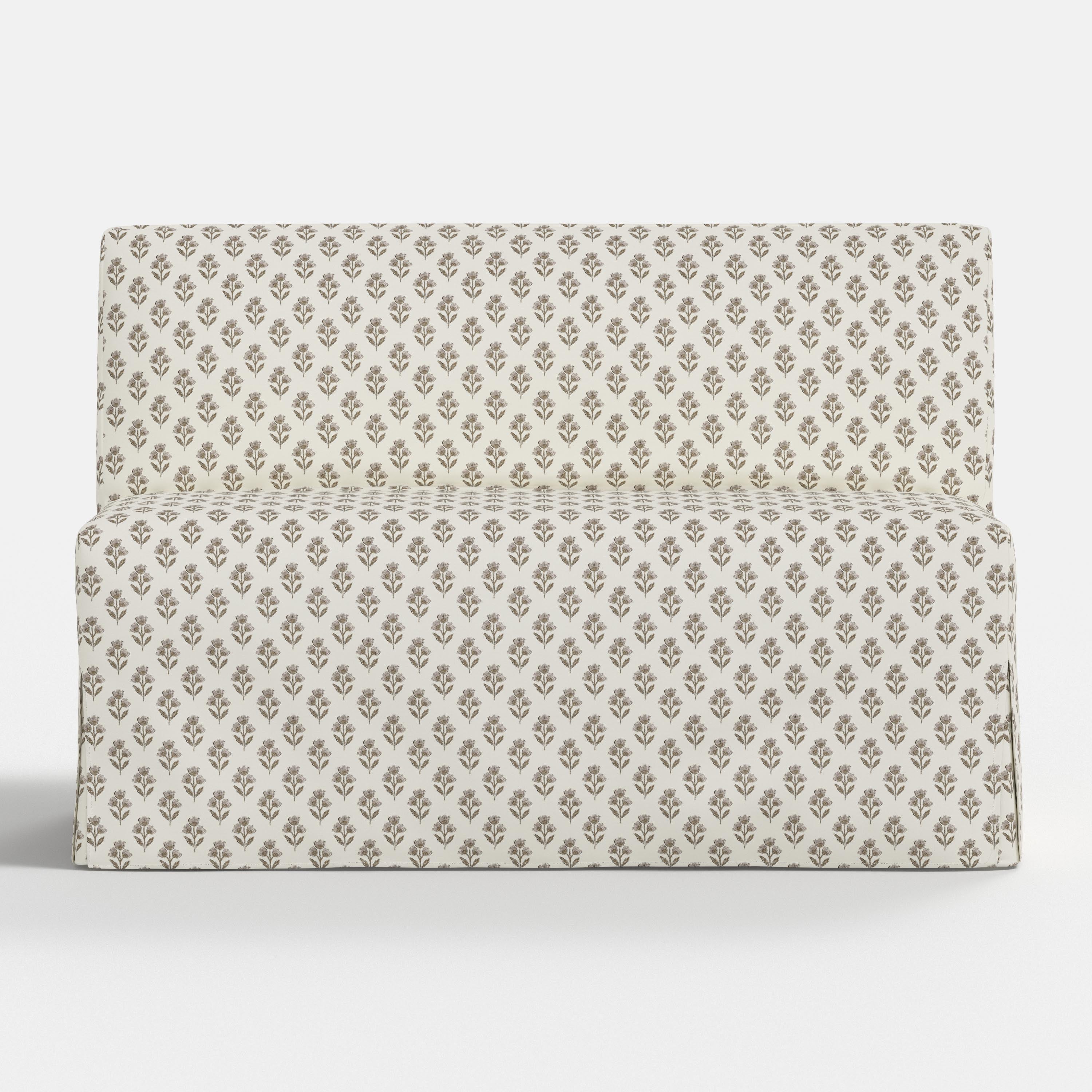 Lindy Slipcovered Dining Banquette