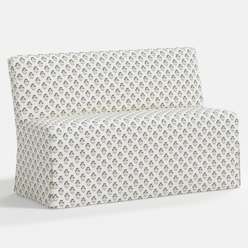 Lindy Slipcovered Dining Banquette