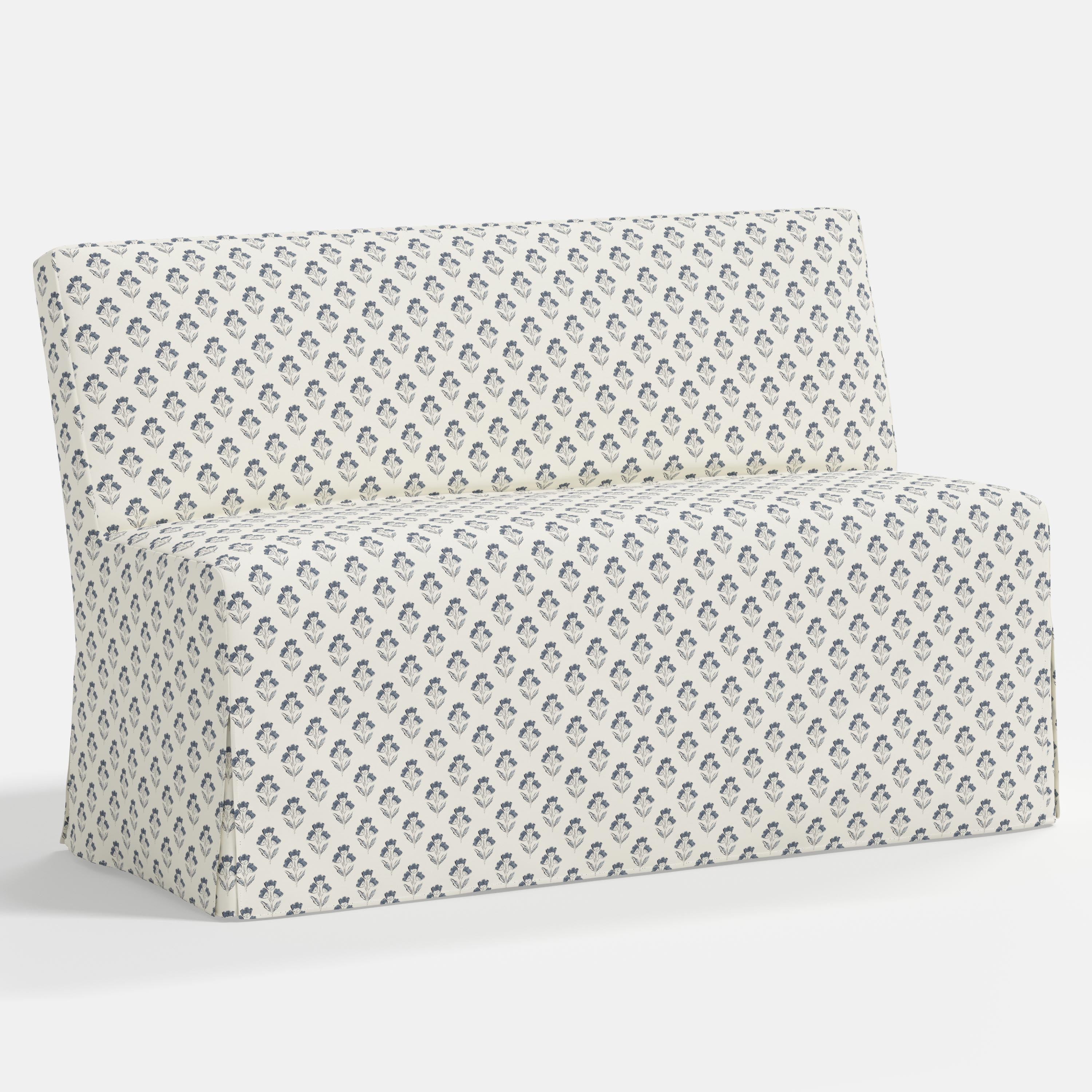 Lindy Slipcovered Dining Banquette