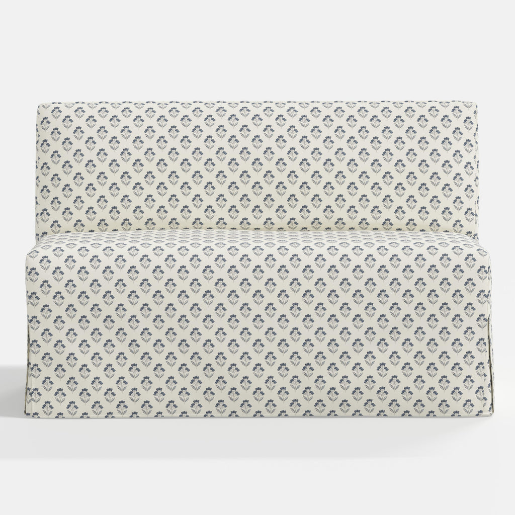Lindy Slipcovered Dining Banquette