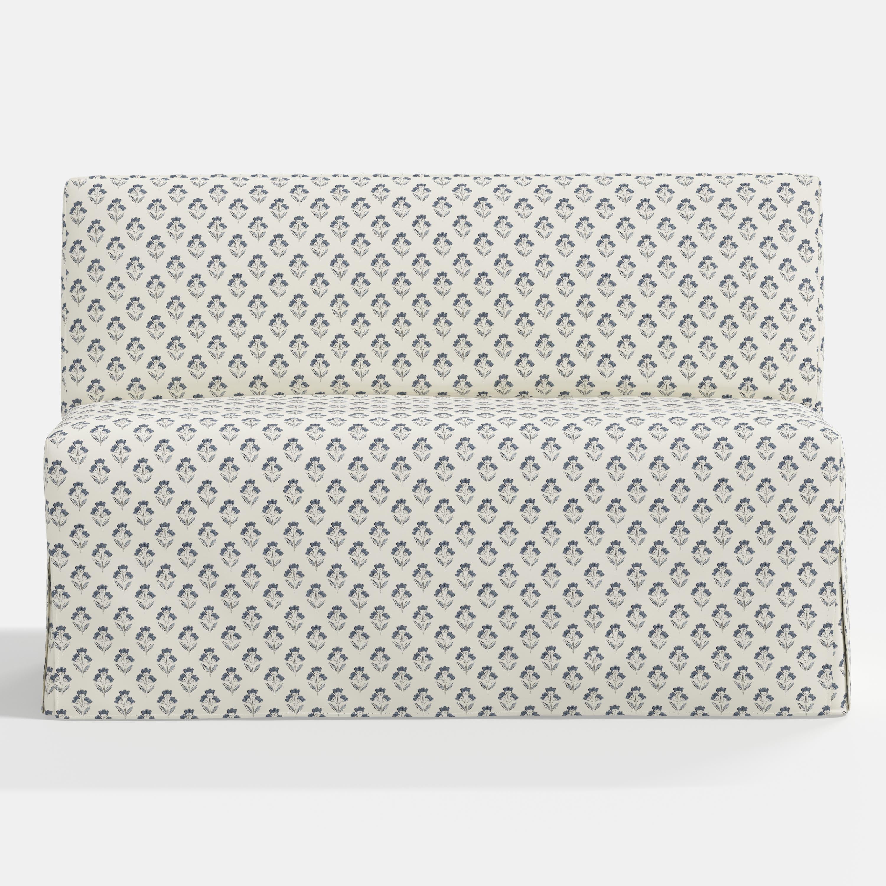 Lindy Slipcovered Dining Banquette