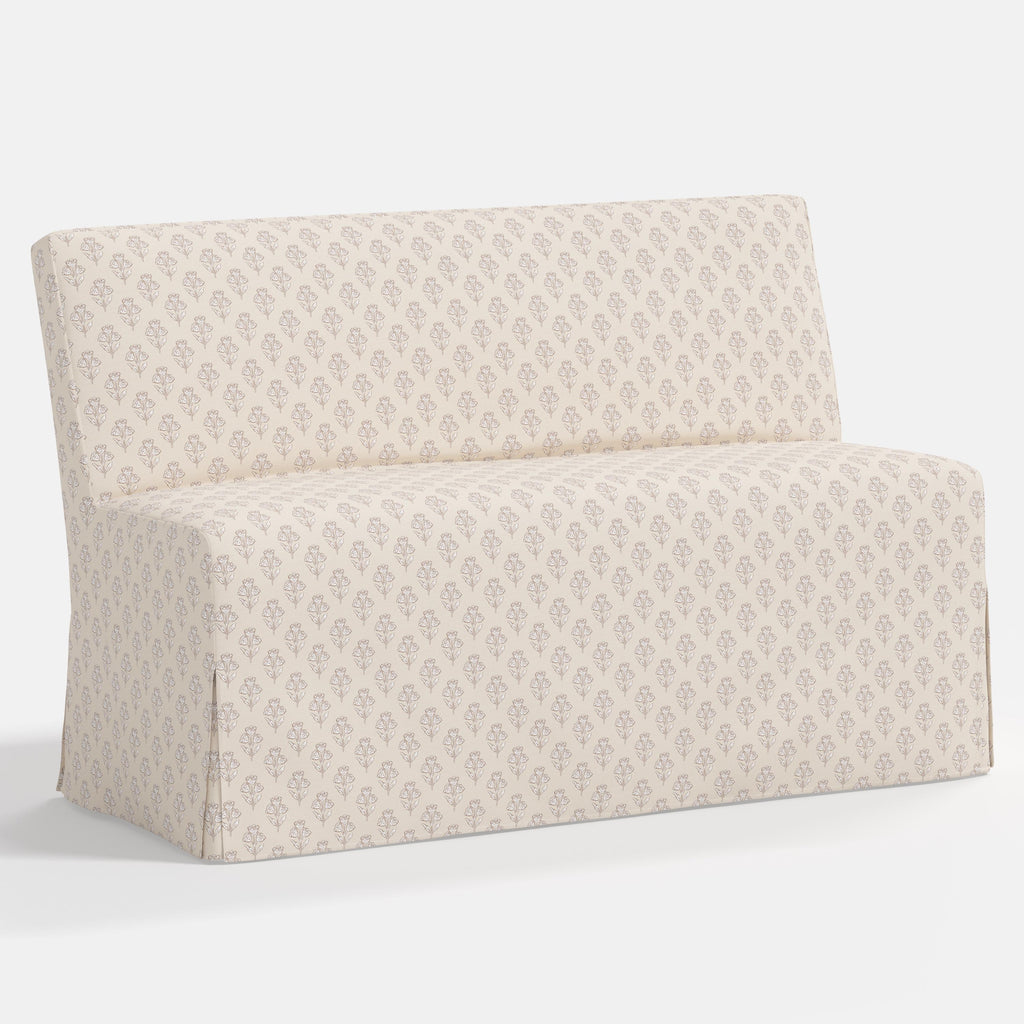 Lindy Slipcovered Dining Banquette