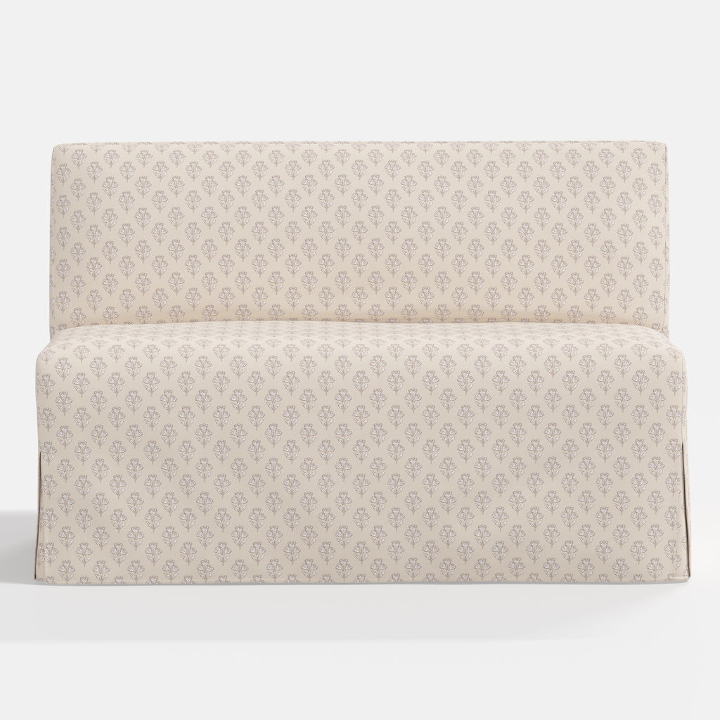 Lindy Slipcovered Dining Banquette