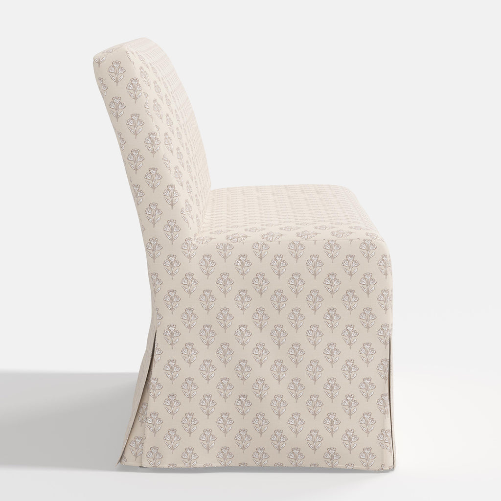 Lindy Slipcovered Dining Banquette