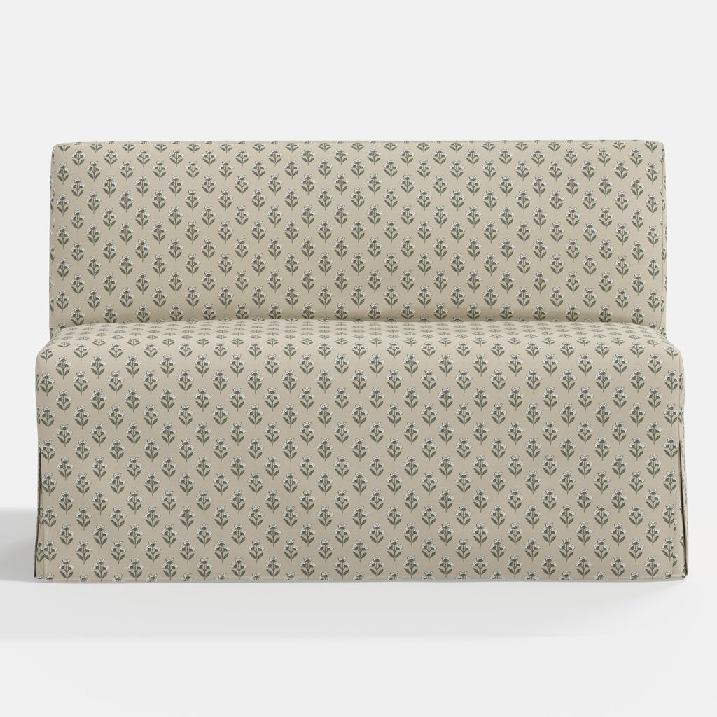 Lindy Slipcovered Dining Banquette