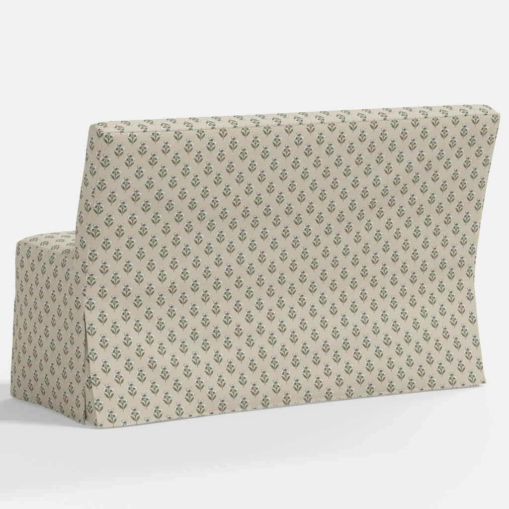Lindy Slipcovered Dining Banquette