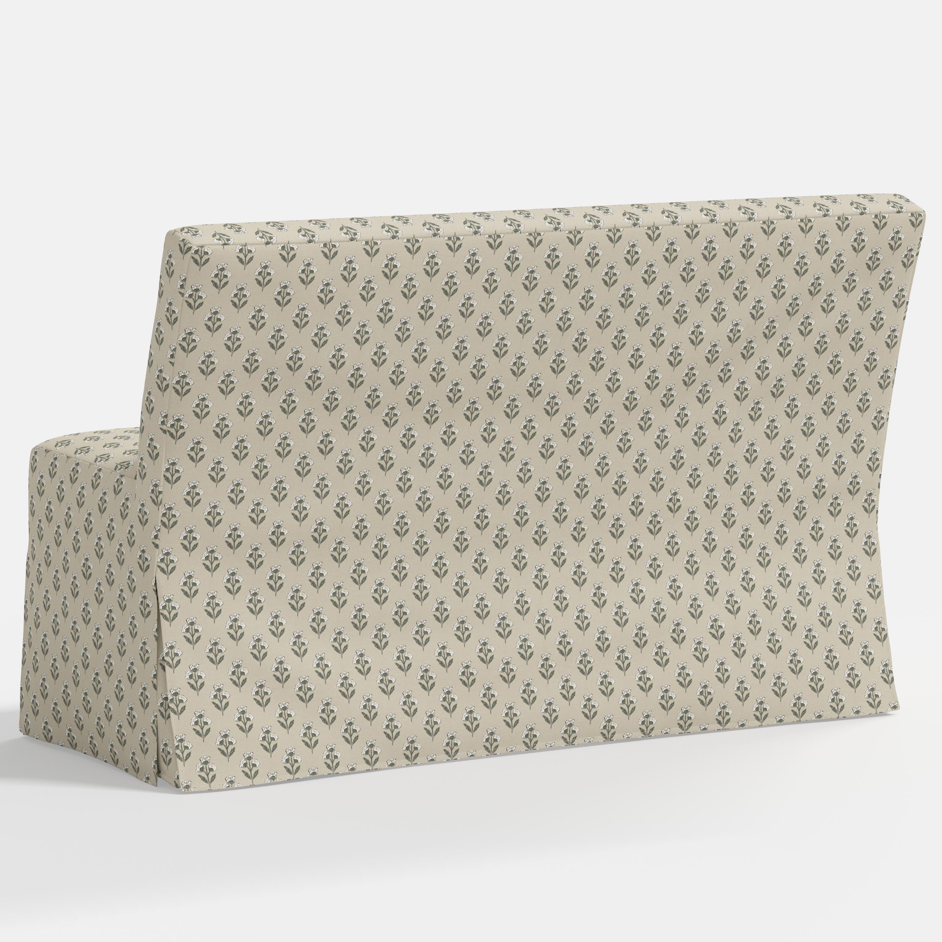 Lindy Slipcovered Dining Banquette