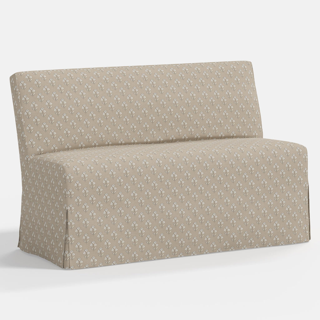 Lindy Slipcovered Dining Banquette