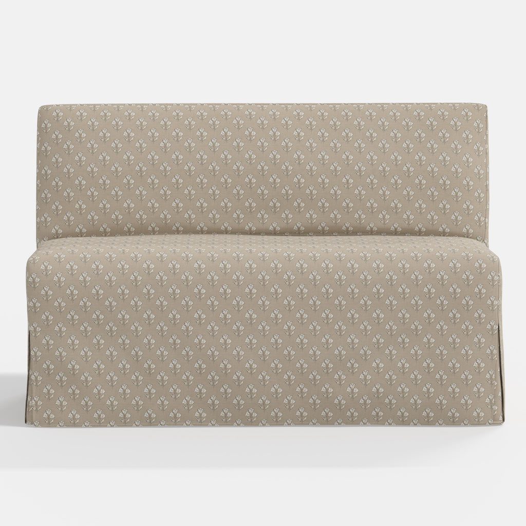 Lindy Slipcovered Dining Banquette