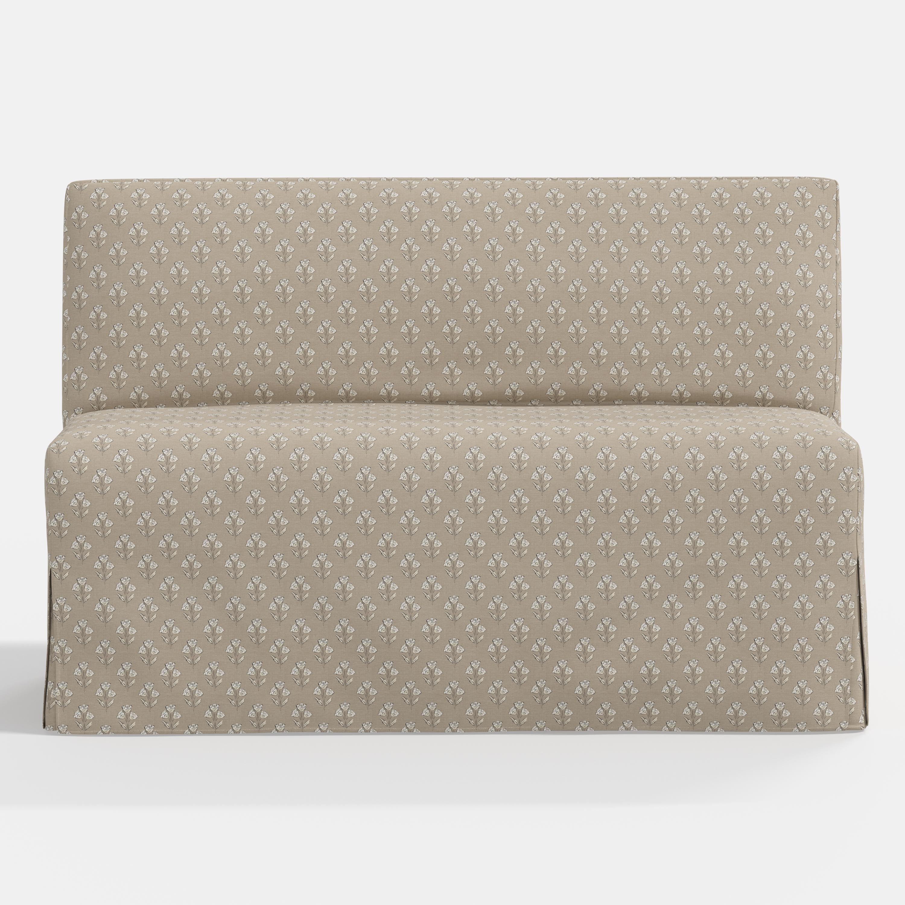 Lindy Slipcovered Dining Banquette