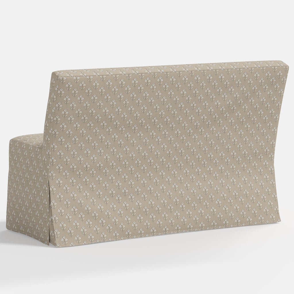 Lindy Slipcovered Dining Banquette