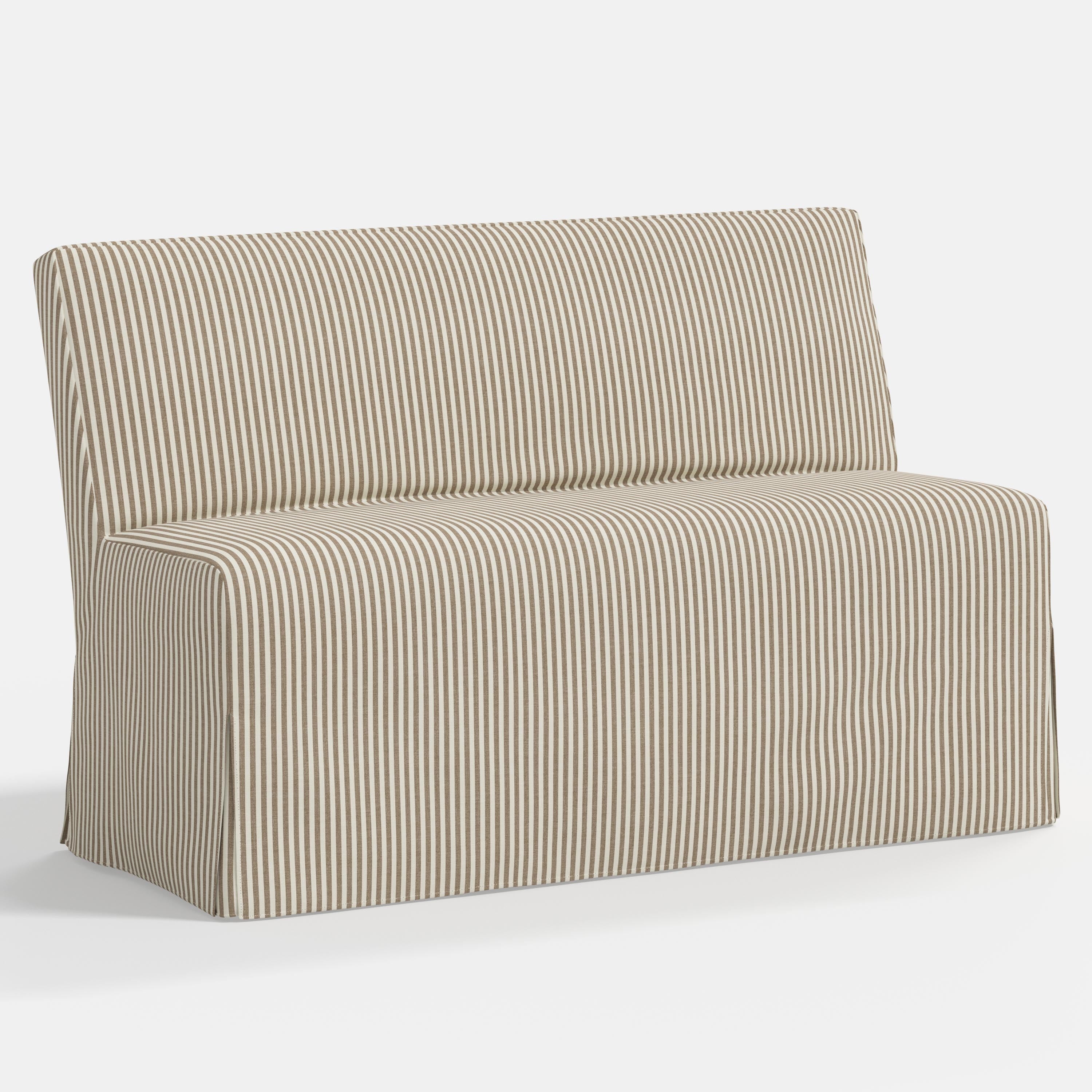 Lindy Slipcovered Dining Banquette
