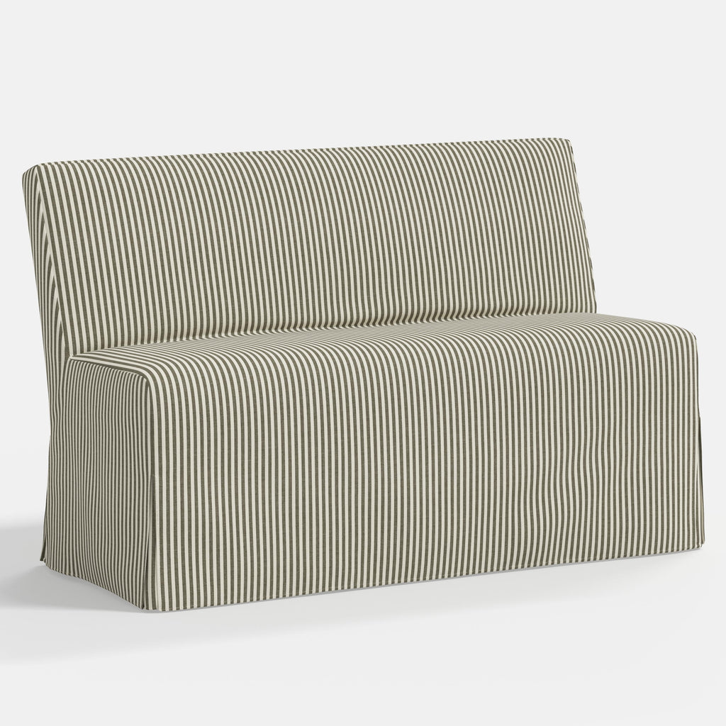 Lindy Slipcovered Dining Banquette