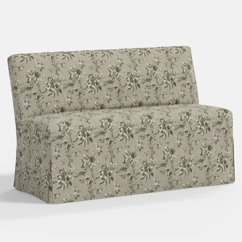 Lindy Slipcovered Dining Banquette