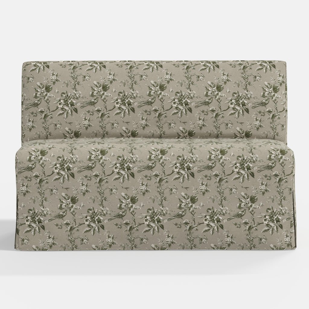 Lindy Slipcovered Dining Banquette