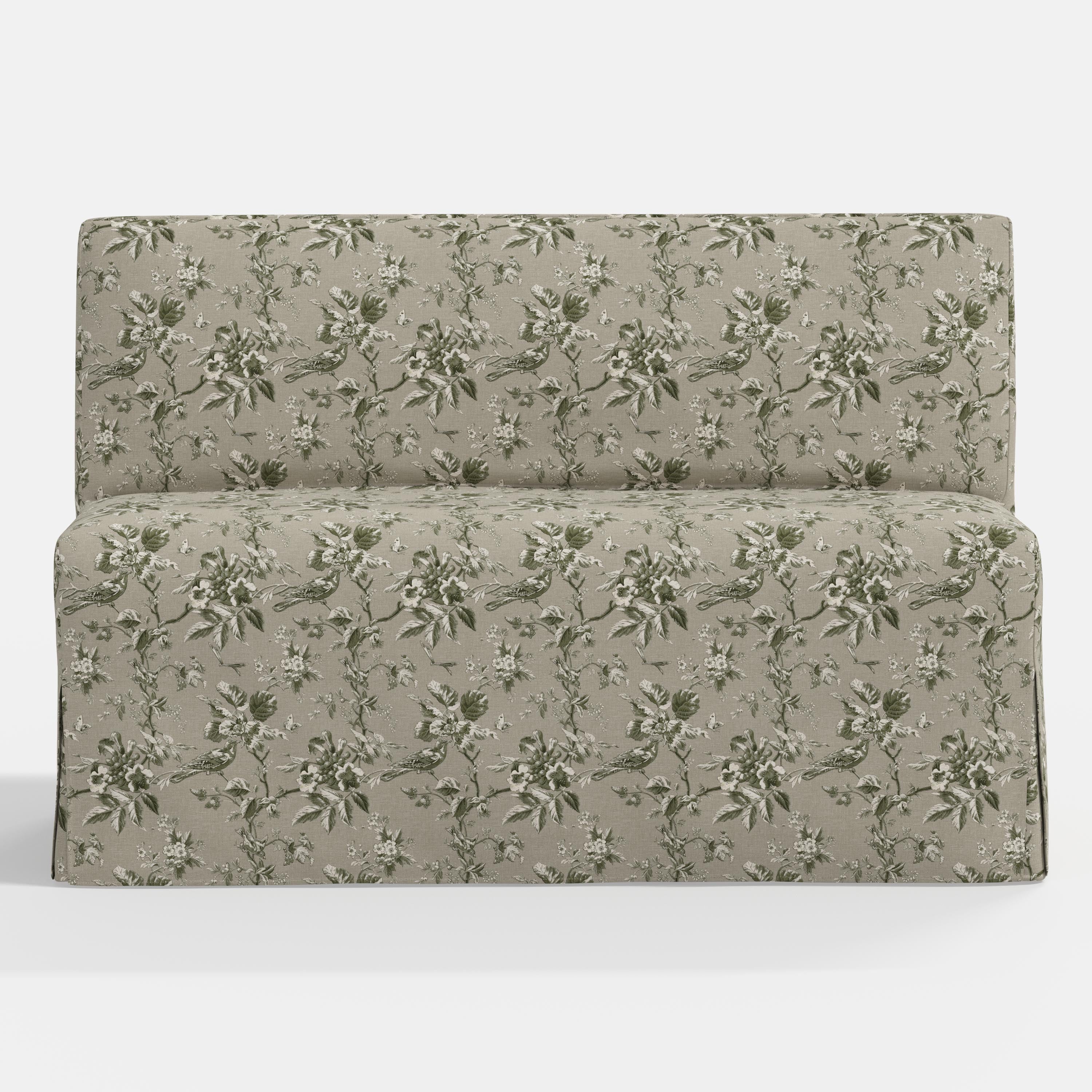 Lindy Slipcovered Dining Banquette