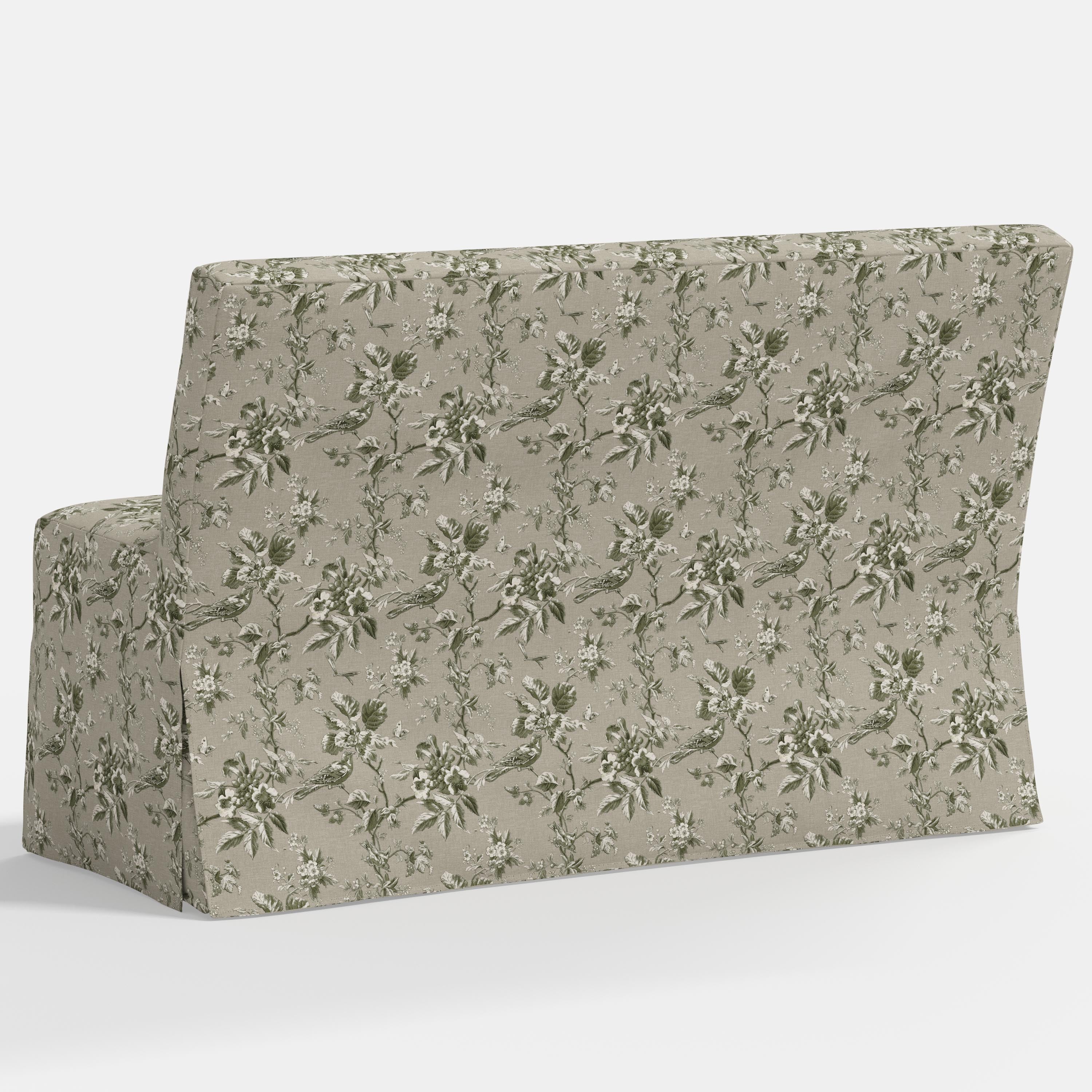 Lindy Slipcovered Dining Banquette