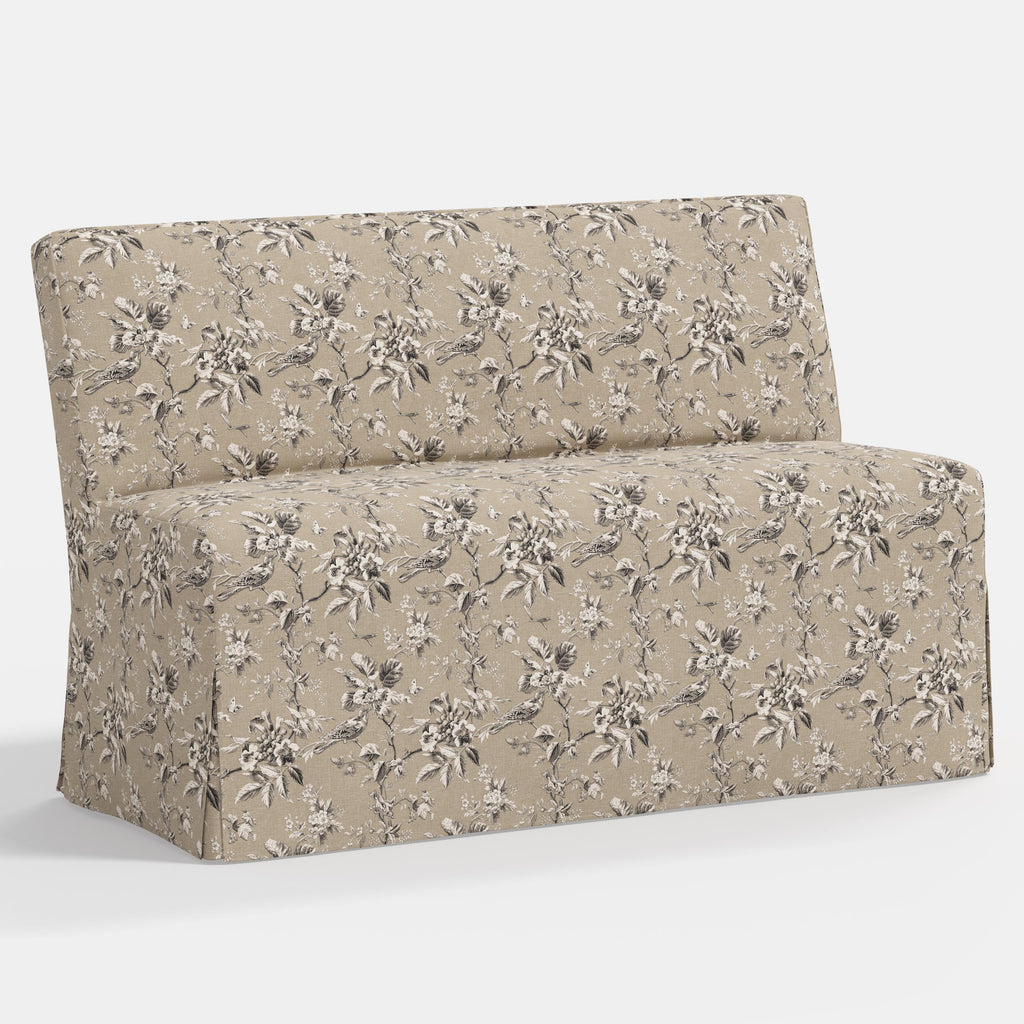 Lindy Slipcovered Dining Banquette