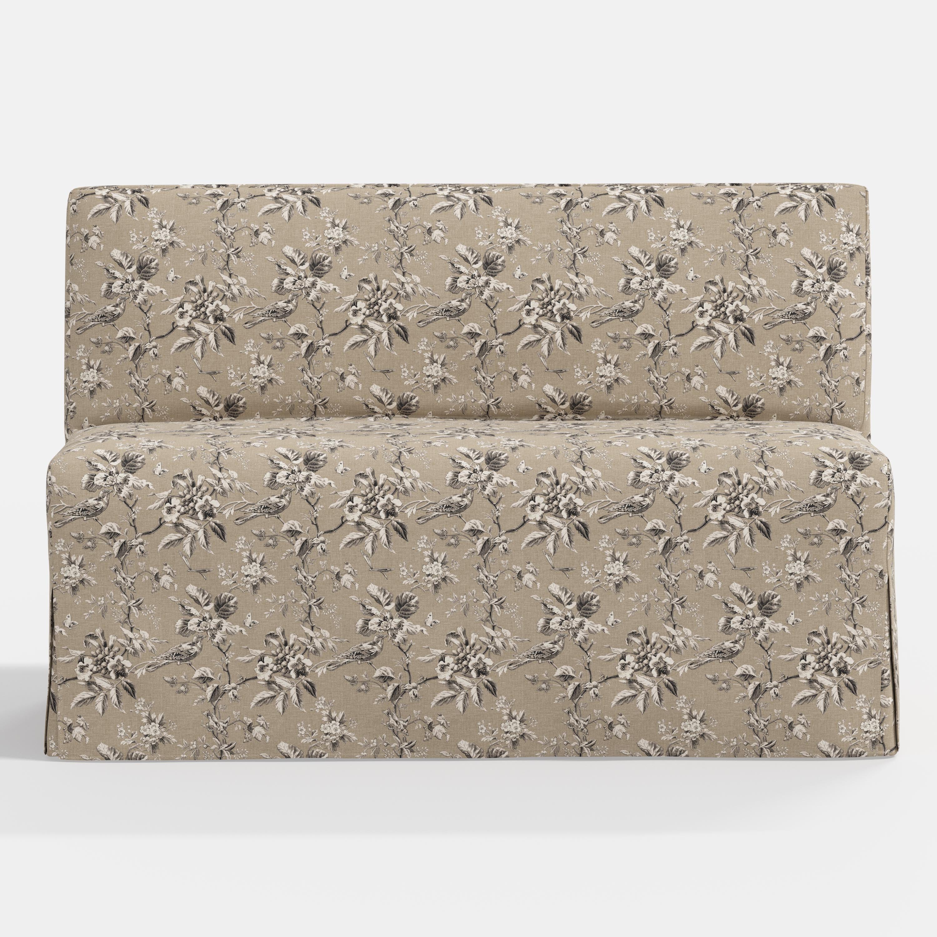 Lindy Slipcovered Dining Banquette