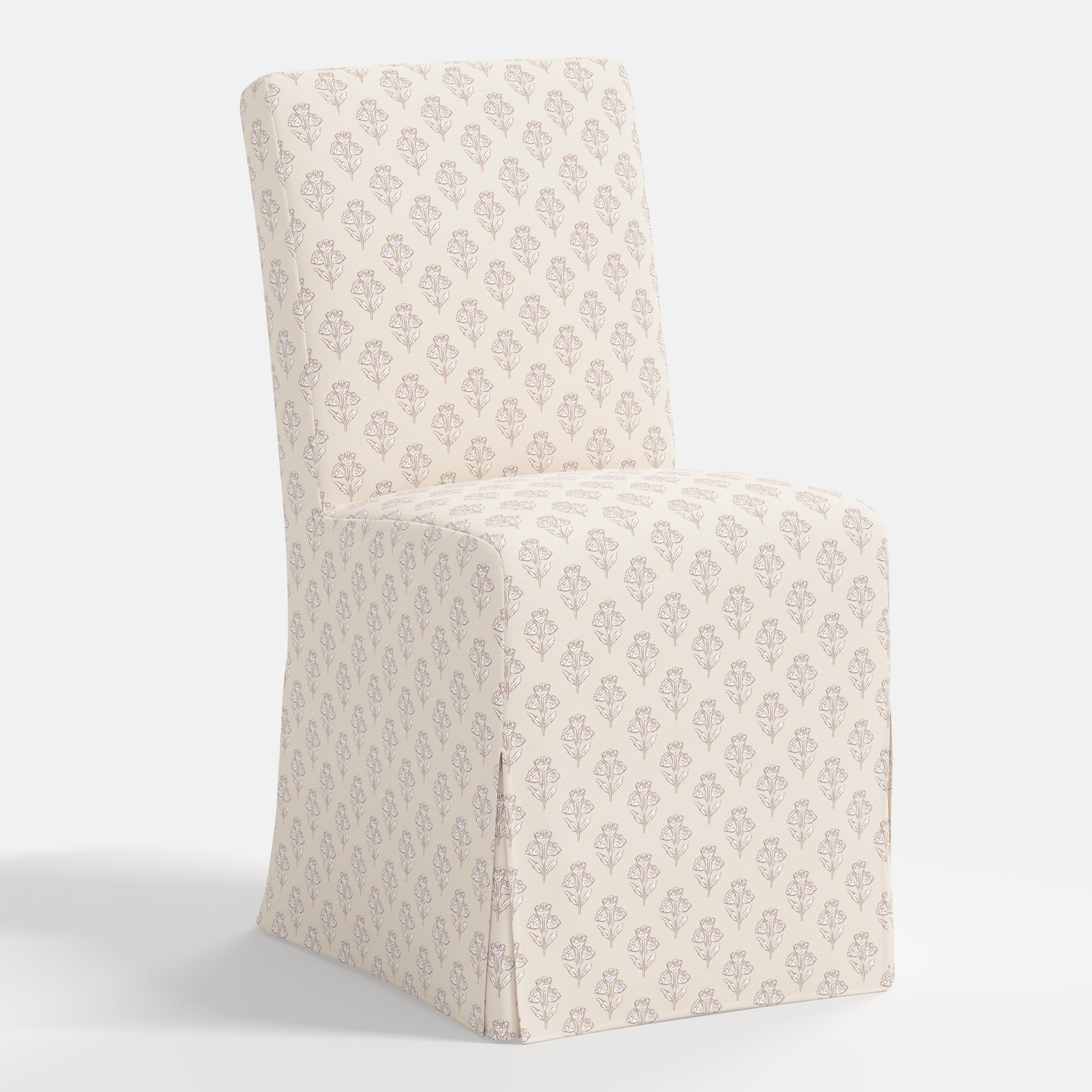 Lindy Slipcovered Dining Chair