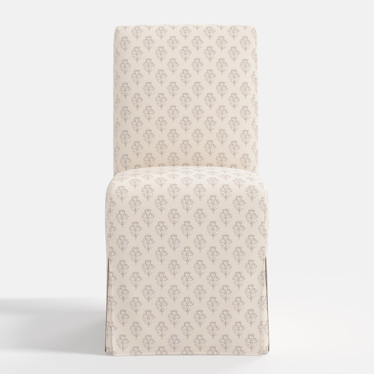 Lindy Slipcovered Dining Chair in Francie Cream