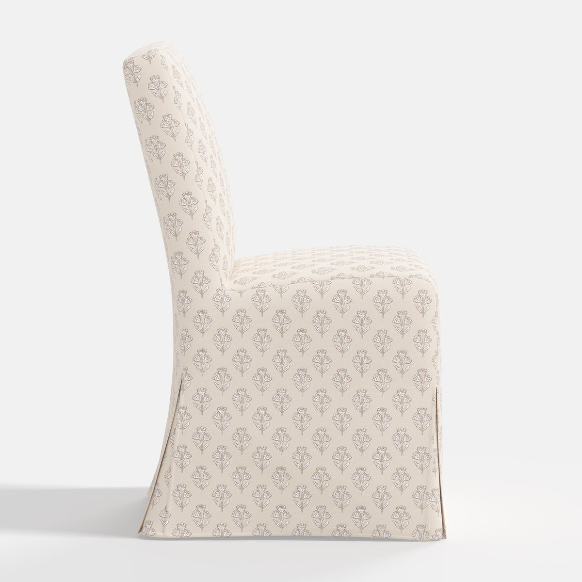 Lindy Slipcovered Dining Chair in Francie Cream