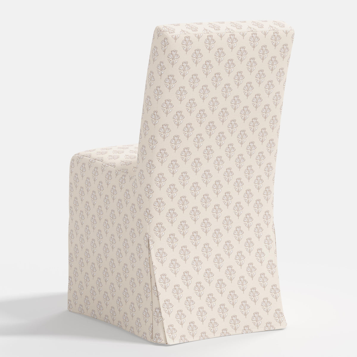 Lindy Slipcovered Dining Chair in Francie Cream