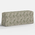 Lindy Slipcovered Dining Bench in Michigan Bird Toile Olive