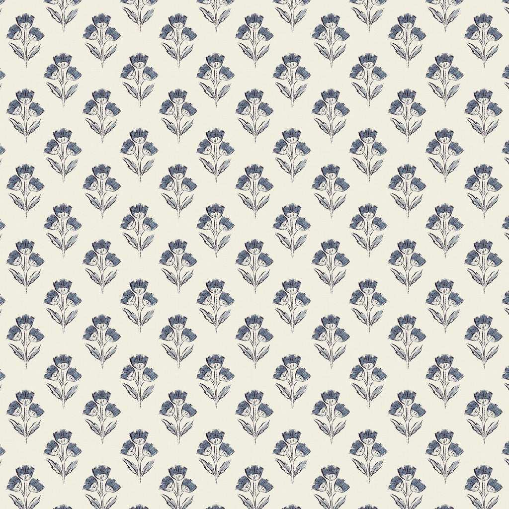 Francie Blue Fabric Sample
