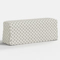 Lindy Slipcovered Dining Bench in Francie Flint