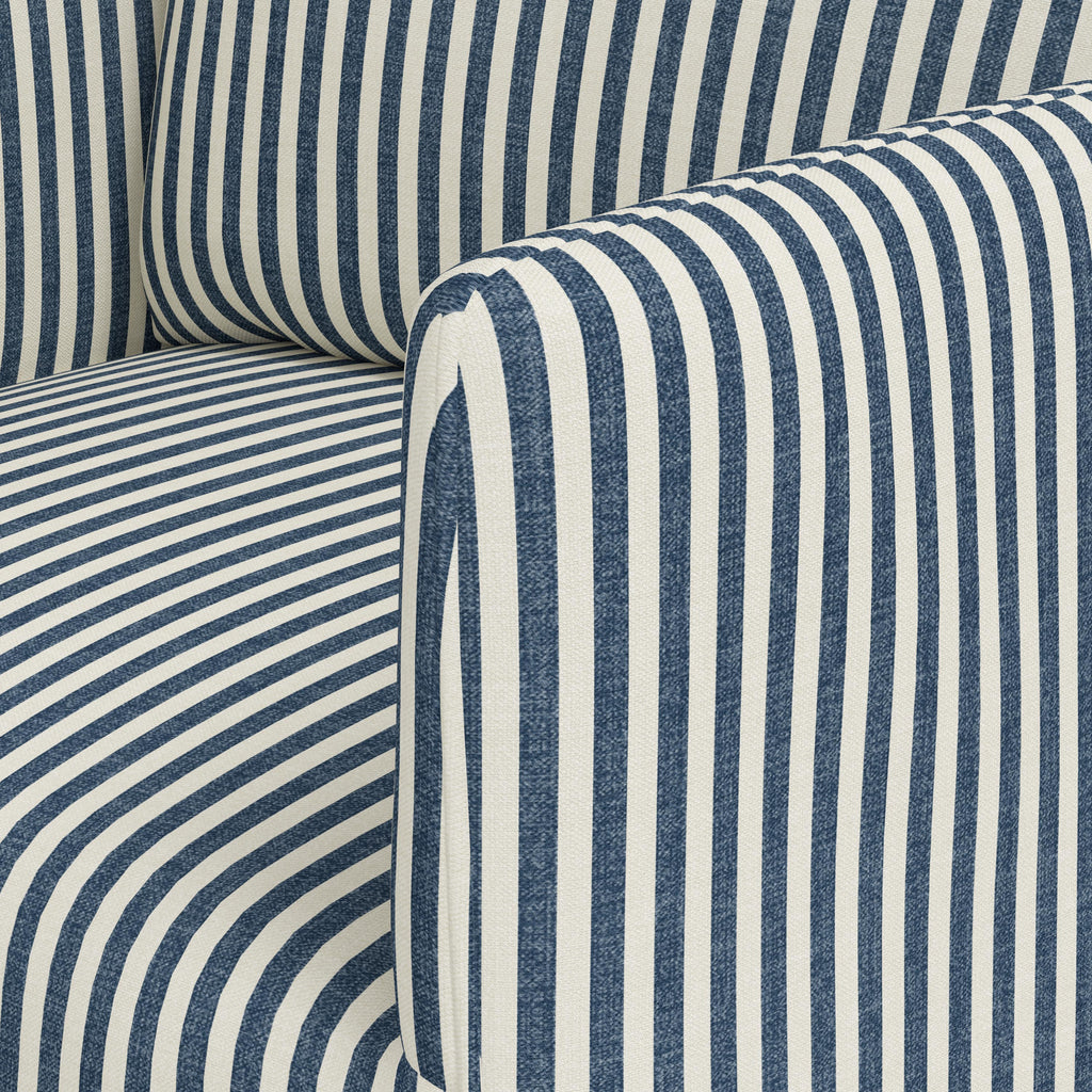 Lindy Slipcovered Arm Dining Chair