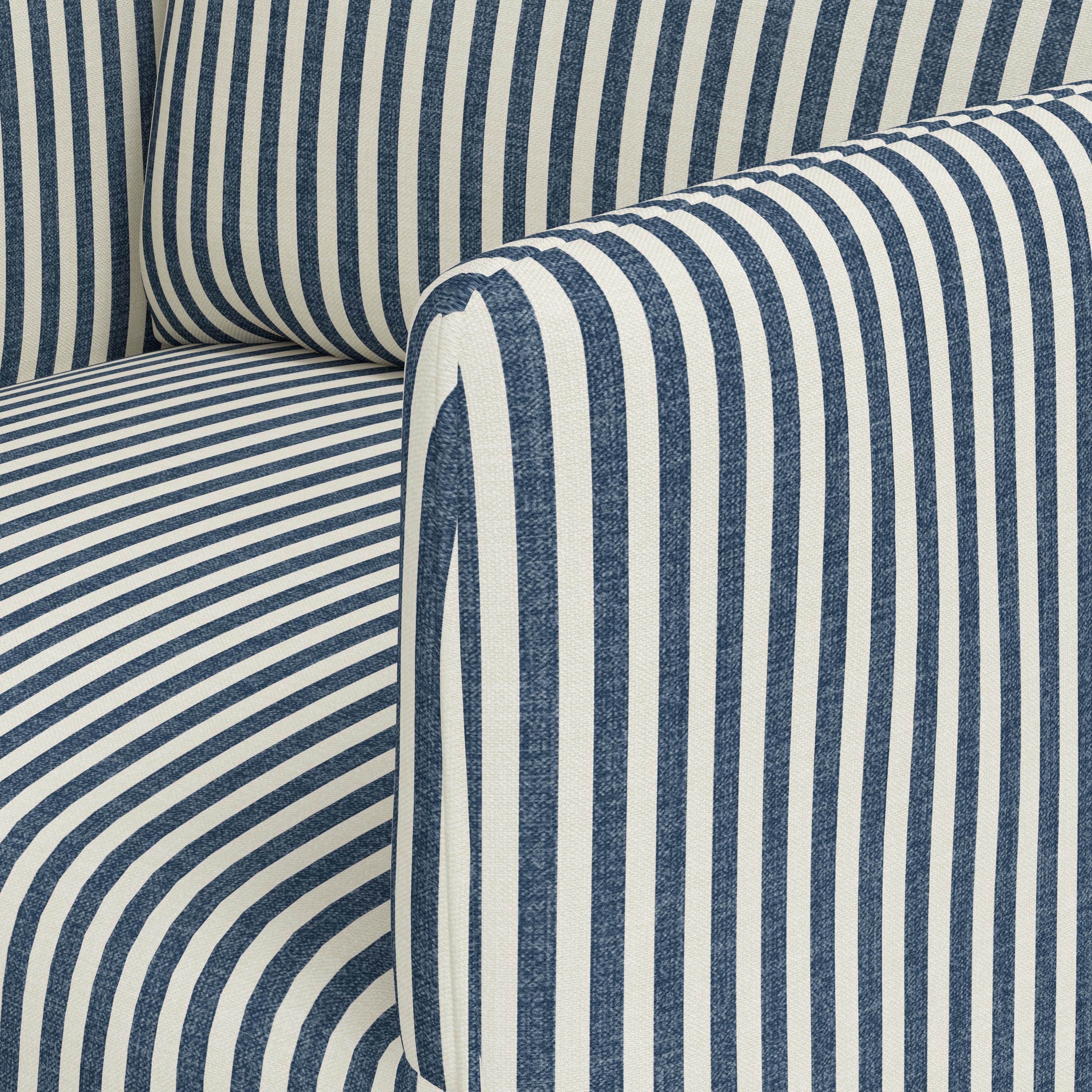 Lindy Slipcovered Arm Dining Chair