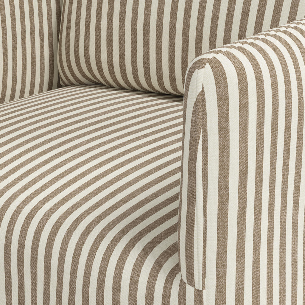 Lindy Slipcovered Arm Dining Chair