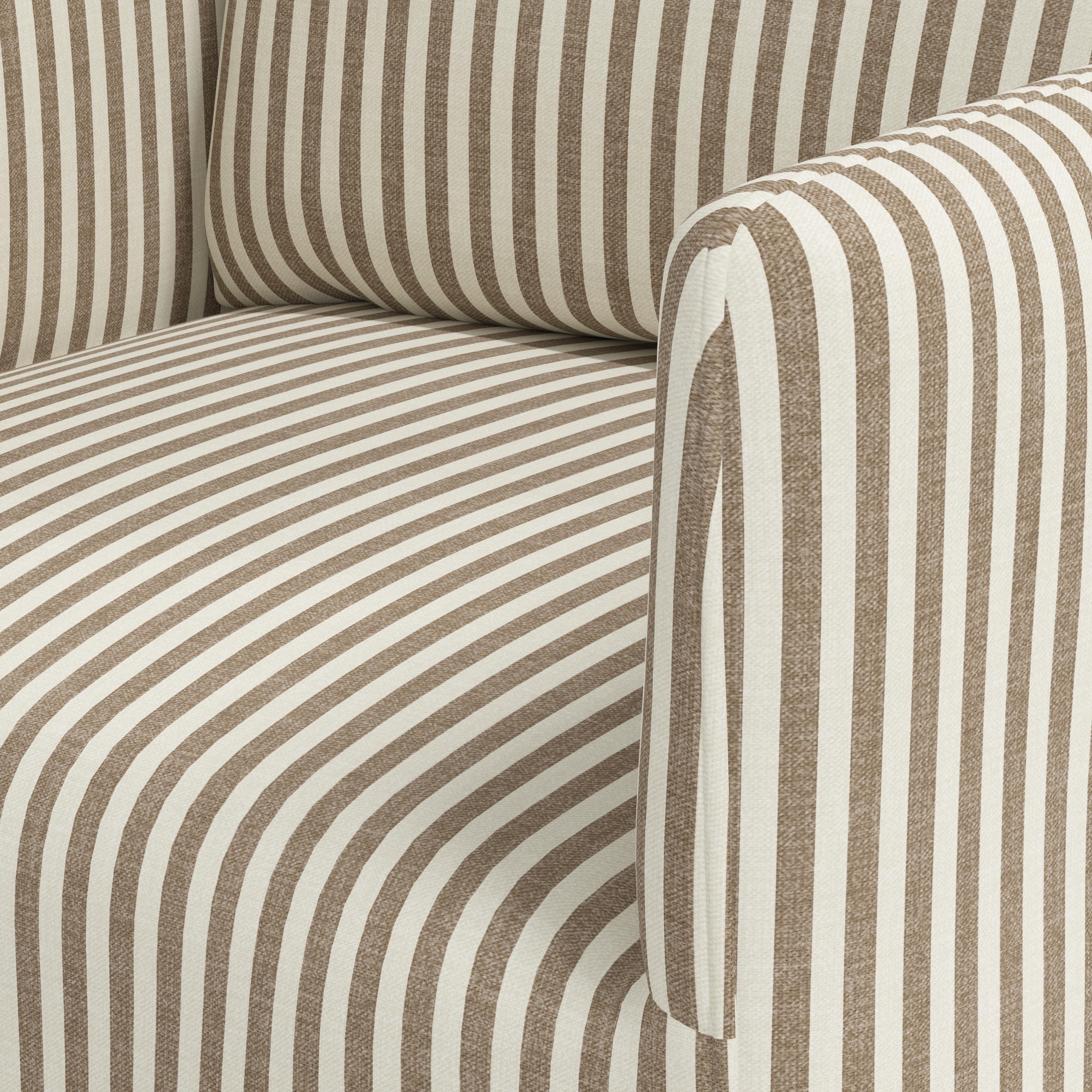 Lindy Slipcovered Arm Dining Chair