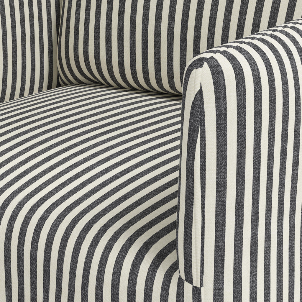 Lindy Slipcovered Arm Dining Chair