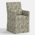 Lindy Slipcovered Arm Dining Chair