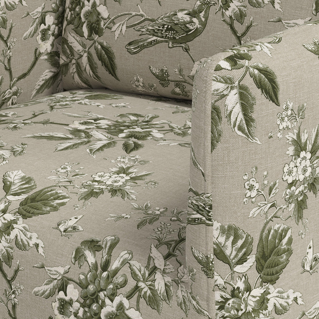 Lindy Slipcovered Arm Dining Chair