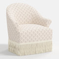 Marie Swivel Chair in Francie Cream