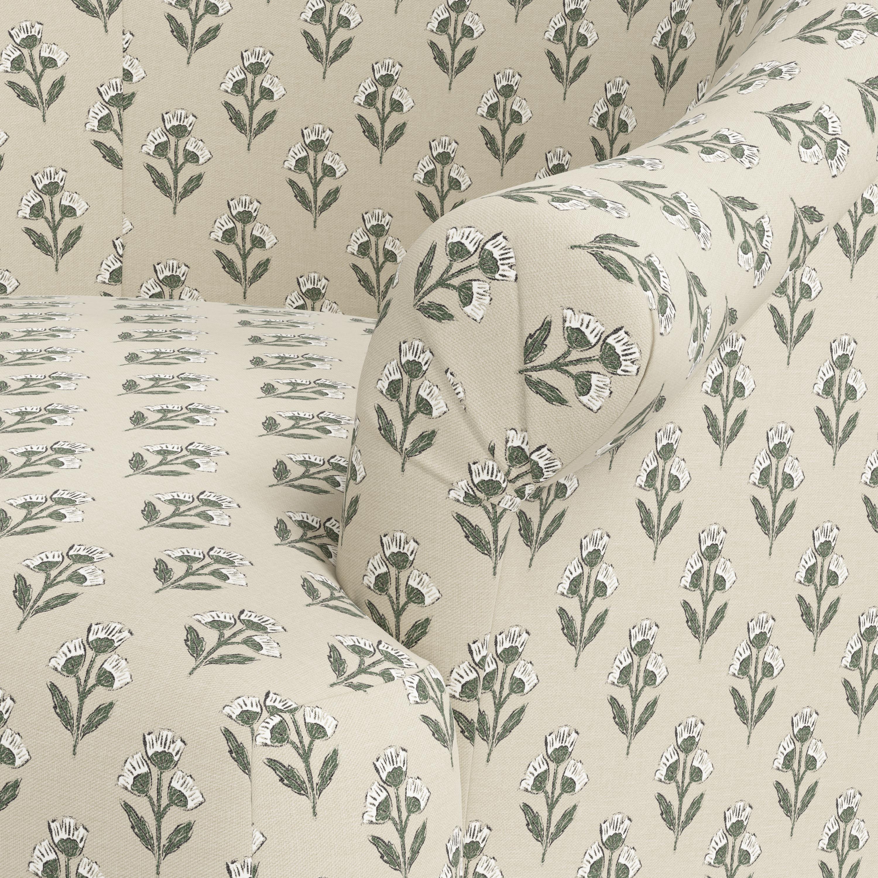 Marie Swivel Chair in Francie Sage