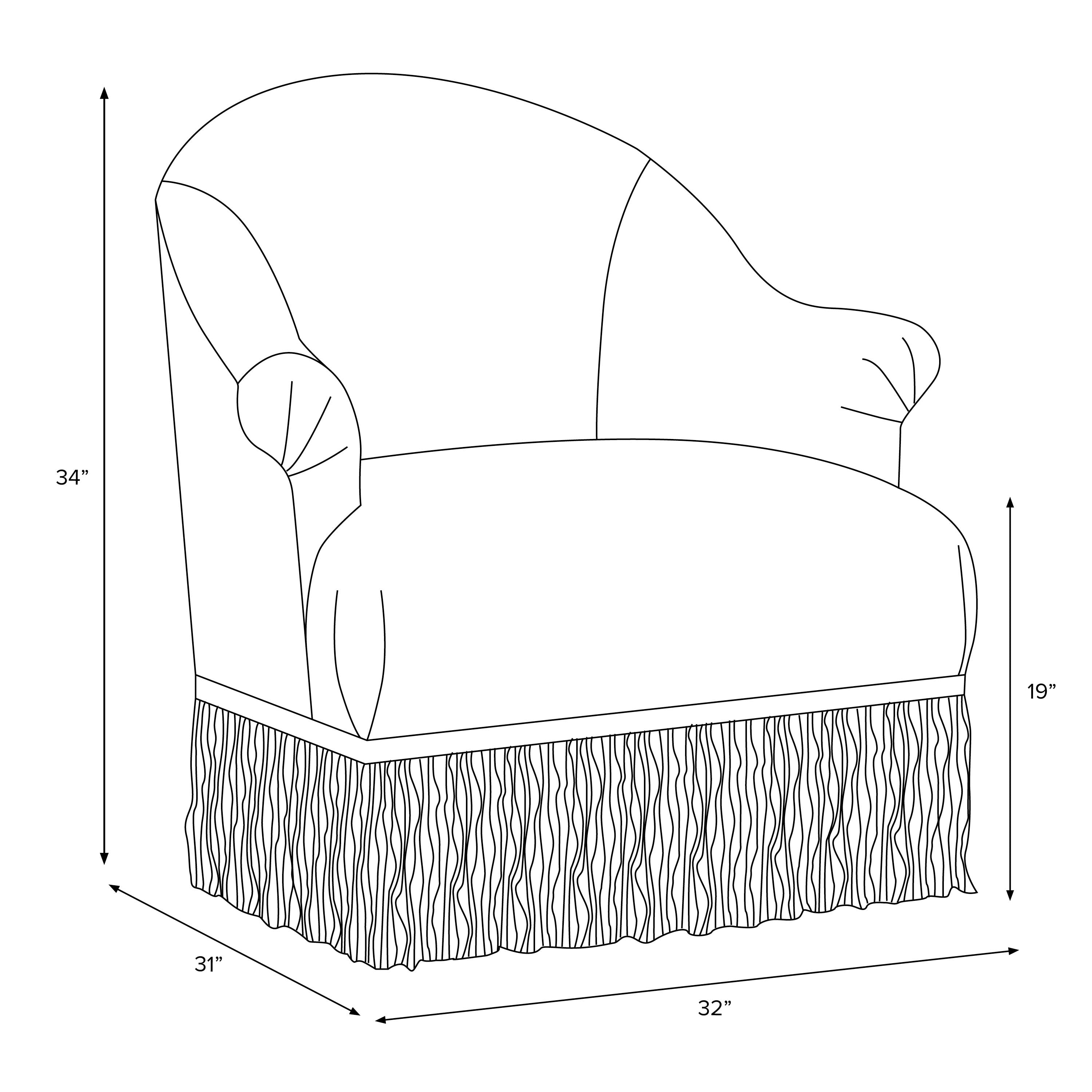 Marie Swivel Chair