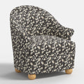 Marie Bun Foot Chair in Dogwood Floral Ink